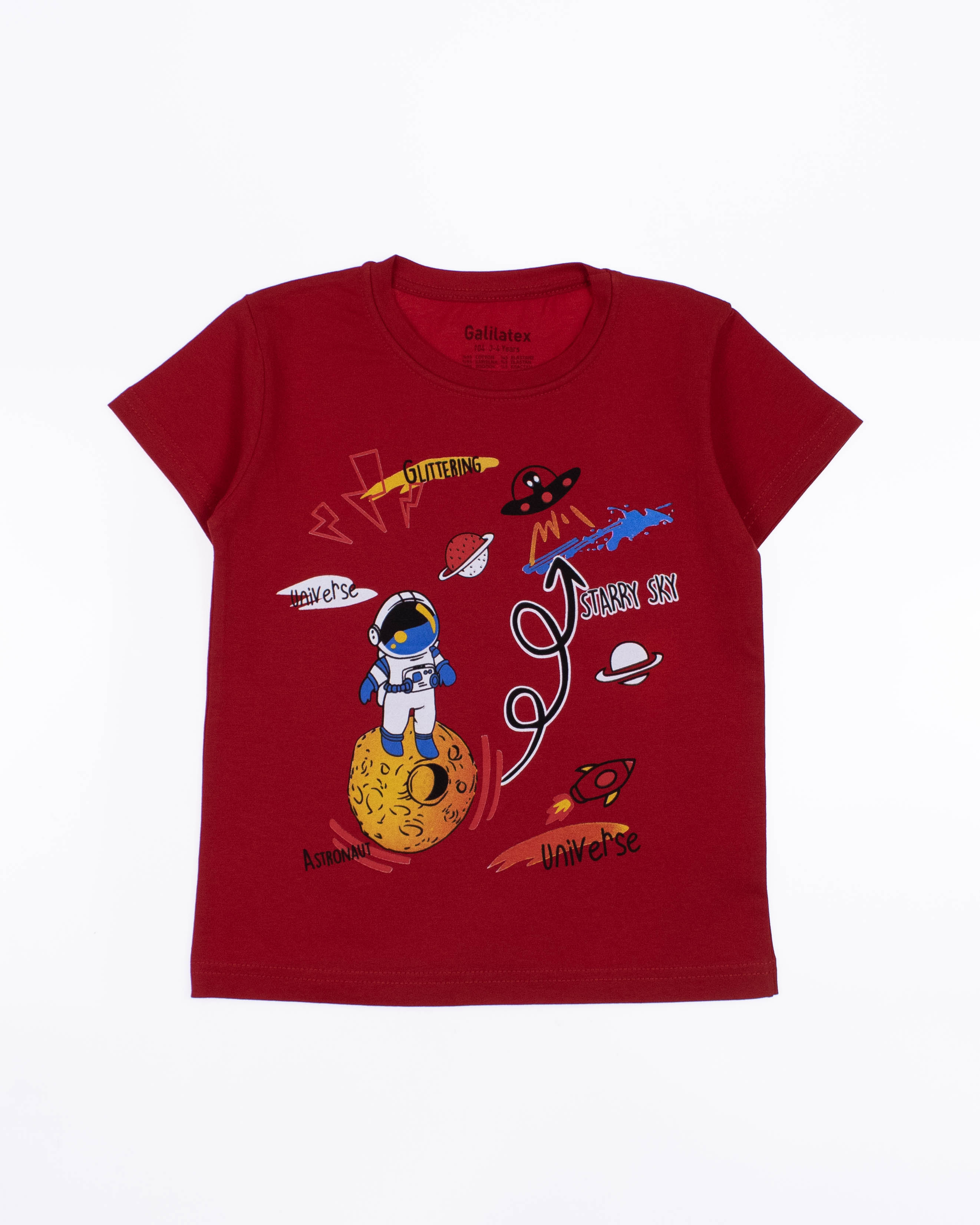 ECRIN 8032 Футболка (цвет: Красный) ECRIN 8032 Футболка (цвет: Красный)