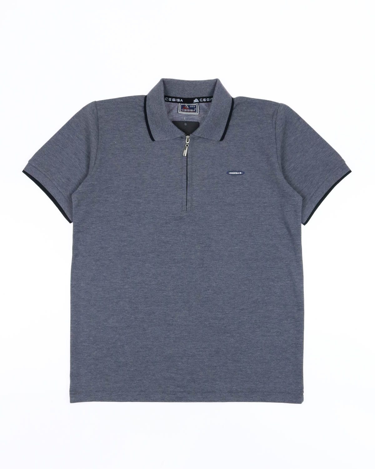 CEGISA 1596/1 Поло (цвет: Темно-серый меланж 122 см) CEGISA 1596/1 Поло (цвет: Темно-серый меланж 122 см)