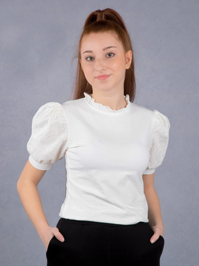 DMB KIDS 5741 ЧЗ Блузка  (цвет: Кремовый)