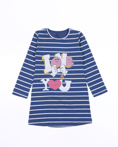 BAYKAR Сорочка ночная 9256/1 (5 (110 см ) Синий)