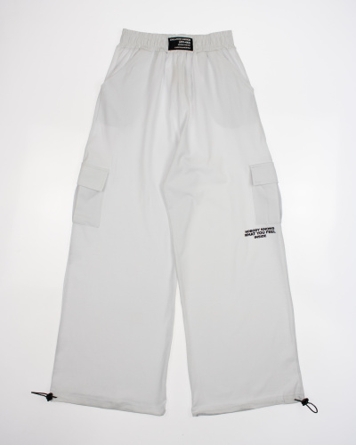 TETO 0570 Брюки карго (цвет: Белый) TETO 0570 Брюки карго (цвет: Белый)